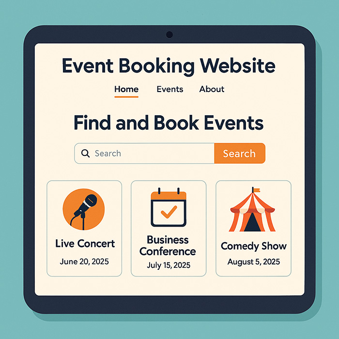 Event Booking Website