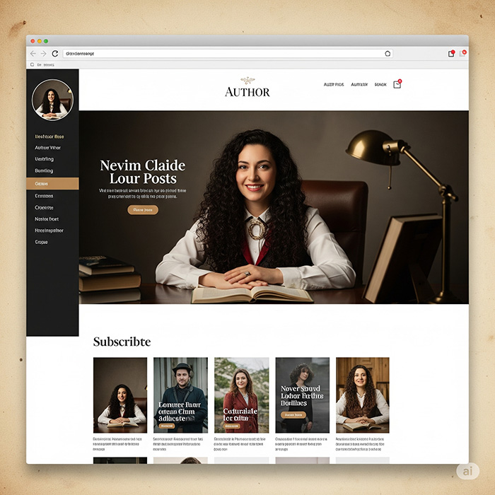 Personal Blog / Author Site