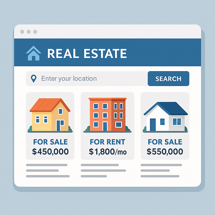 Real Estate Listing Site